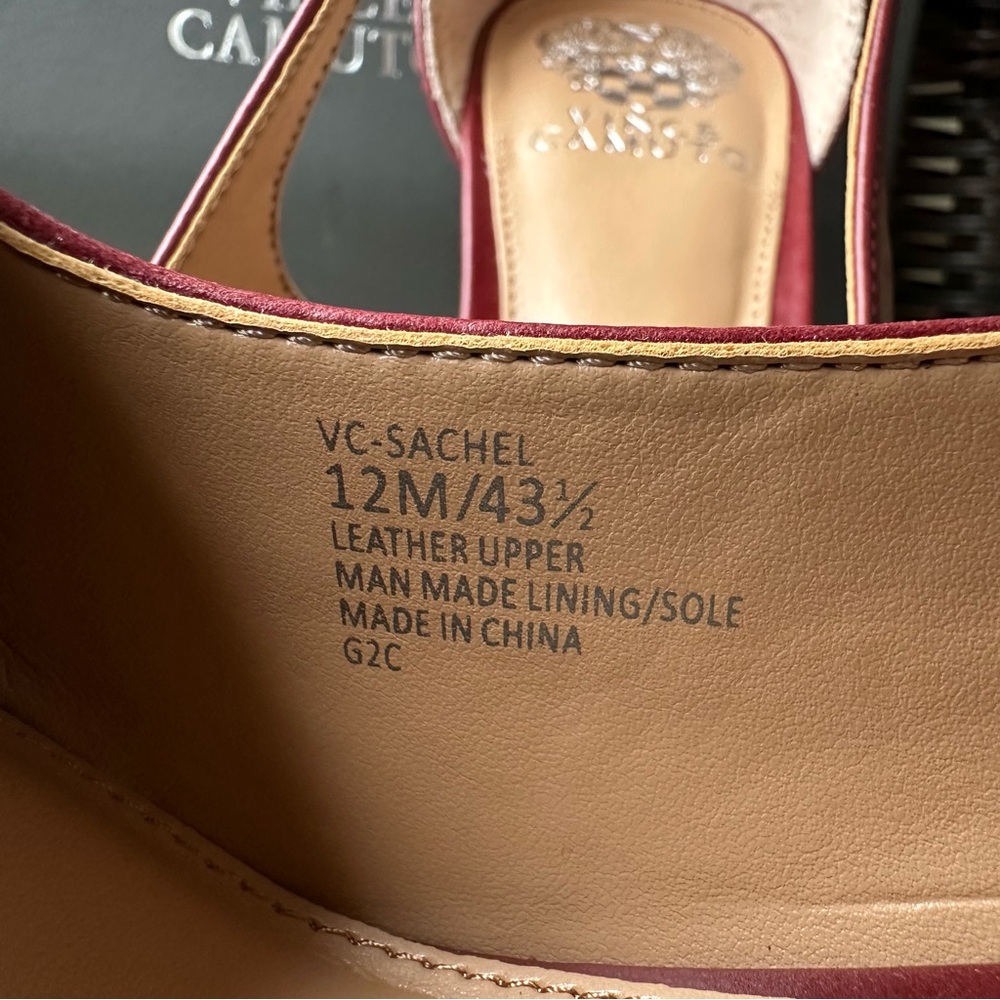 Vince Camuto Sachel Cap Toe Pump 12 - Picture 14 of 16